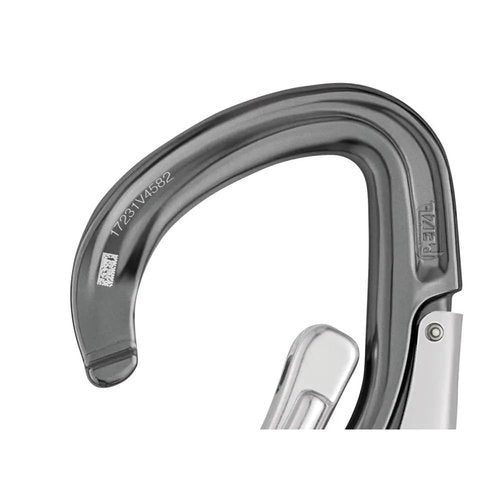 Petzl EASHOOK Open Connector - Gray/Yellow