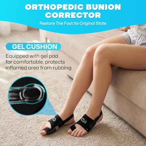 Adjustable Bunion Corrector Toe Straightener Pain Relief Foot Support