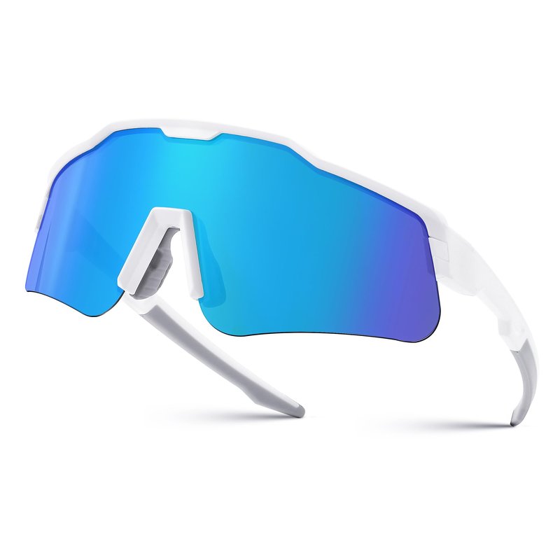 FEISEDY Polarized Youth Sports Sunglasses Teens Cycling Sunglasses TR90 Frame Kids Sport Baseball Glasses for Boys Girls Age8-16 B0032