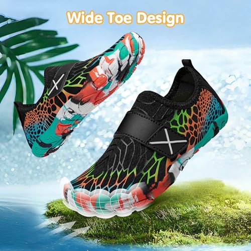 Kids Water Shoes Boys Girls Quick Dry Barefoot Beach Pool Summer Footwear