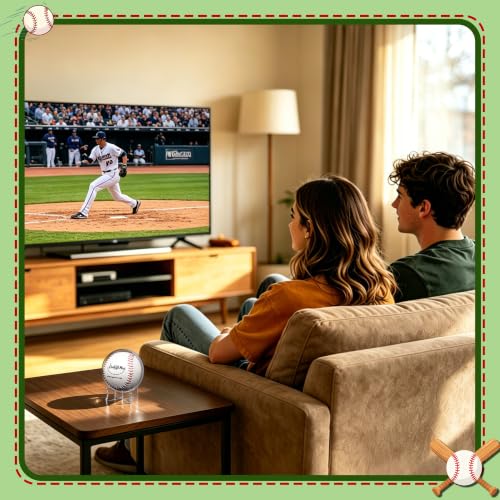 Baseball Display Case with Transparent Base - Color D