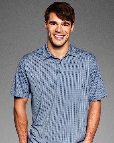 Auburn Tigers Men's Moisture-Wicking Stretch Fit Polo - Large