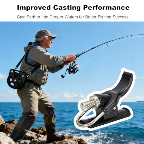Breakaway Casting Trigger Bait Launcher for Surf Fishing