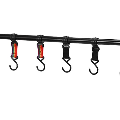 Alomejor Camping Hanging Rack, Lightweight Portable Tripod Storage Organizer, Outdoor Gear | for Hiking Backpacking Campers Enthusiasts