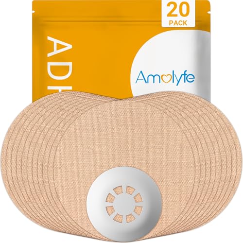 20-Pack Waterproof Hard Cap Covers for Libre 3 Sensors