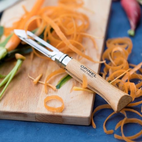 Opinel No.6 Folding Peeler - Outdoor Camping Kitchen Tool