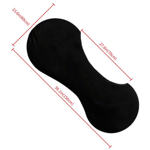 Bestookits Bike Wheel Covers for 22-27in Bicycles Wheels, Washable Stretchy Elastic Bike Tire Wheel Covers Dust-Proof for Indoor/Outdoor Use (Black)
