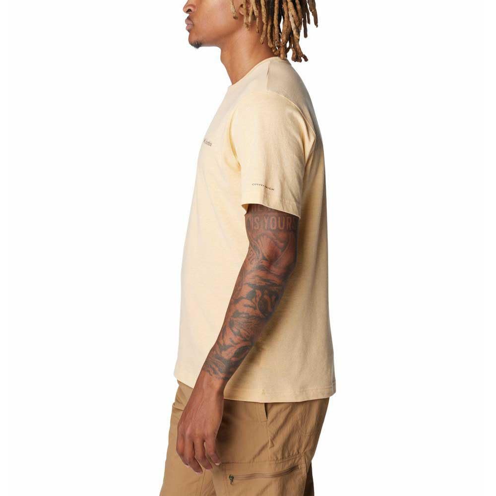 Columbia Men's Thistletown Hills Short Sleeve, Light Camel Heather, X-Large