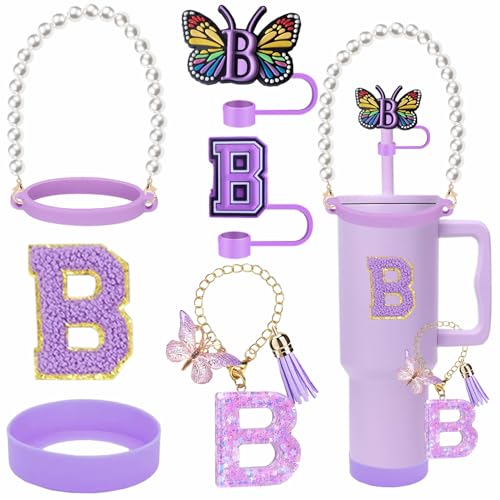 Cup Accessories Set for Stanley 30/40oz Tumbler - Purple