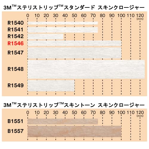 Reinforced Skin Closure Strips - 1/4" x 4" - 10 Count
