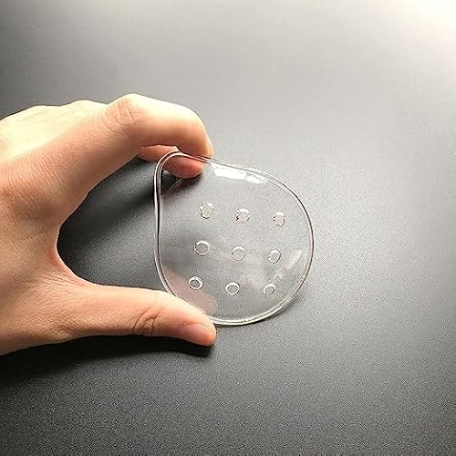 48 Pcs Plastic Ventilated Eye Shields Plastic Eye Coverings with Small Hole Transparent Eye Protections Breathable Eye Care Supplies for Patient