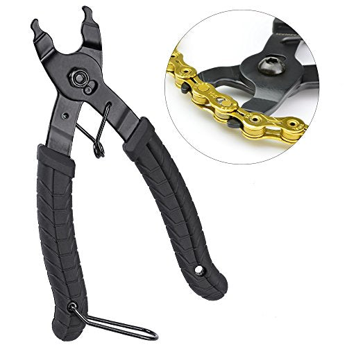 Oumers Bike Master Link Plier Tool, 2 in 1 Bicycle Chain Quick