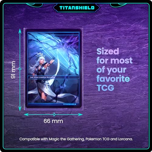 Premium Card Sleeves - 150 Pack for TCGs, 66x91mm, Clear