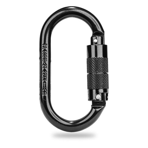 Malta Hunting Safety Dual-Action Twist Lock Carabiner for Hunting and Tree Climbing