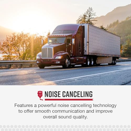 Cobra HG M77 Premium Noise Canceling CB Microphone - One Size, Black
