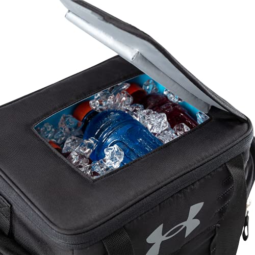 Under Armour Sideline Pro Cooler 12 Can Pitch Grey Insulated Portable Drink Cooler