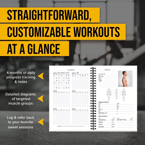 Fitness Journal for Weight Loss & Muscle Gain - Fitness