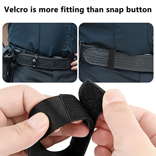 Tactical Duty Belt Keeper - Nylon, 1.5" Wide Belt - Set of 4