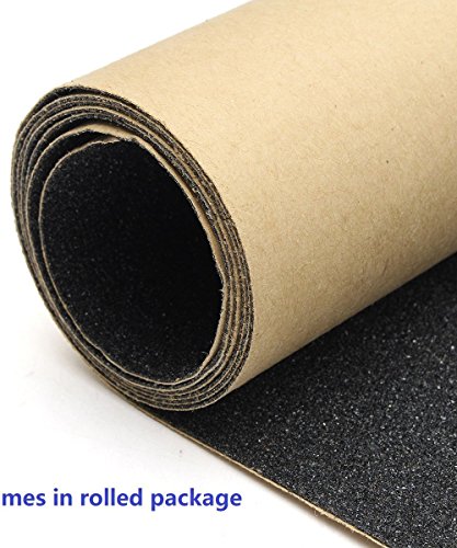ZUEXT 10.6 in x 43.3 in Grip Tape Sheet for Skateboards, 110x27cm