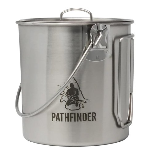 The Pathfinder School Stainless Steel Bush Pot and Lid Set (32 ounce)
