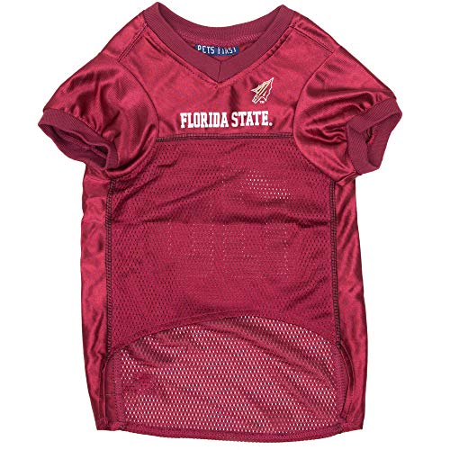 Florida State Seminoles Dog Jersey - NCAA Licensed Small Pet Apparel