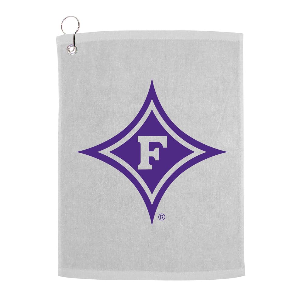 Sport Your Gear Furman Paladins Golf Bag Towel - Officially Licensed - Athletic Logo - Ultra-Absorbent, Grommet Attachment, Keeps Clubs & Hands Dry