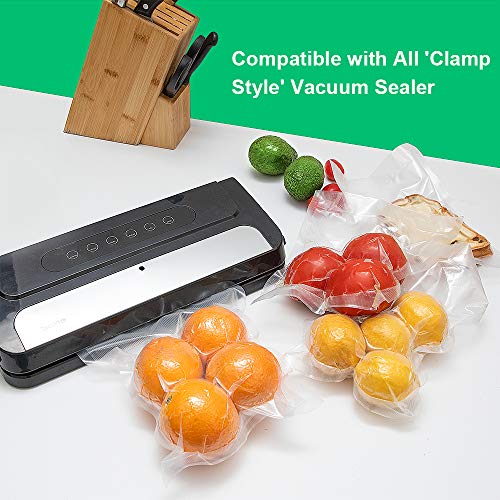 6Pack Vacuum Sealer Rolls with 8"&11"x20' 3 Each