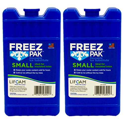 Reusable Ice Packs - 2 Pack for Lunch Bags & Coolers
