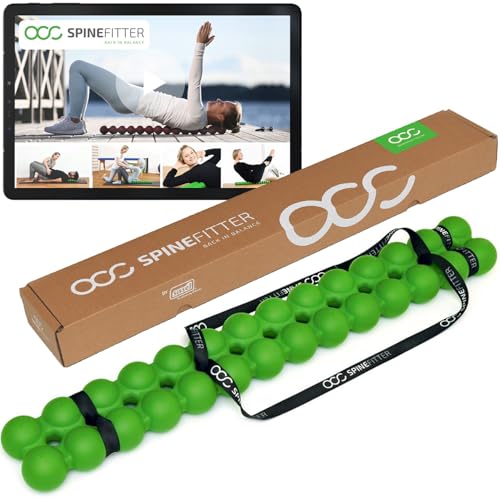 Spinefitter Massager for Back & Balance - Green