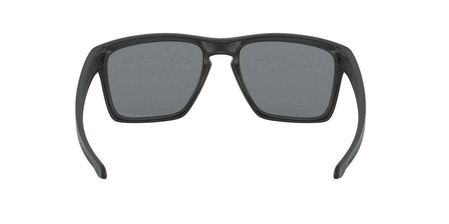 Oakley Man Sunglasses Matte Black Frame, Grey Polarized Lenses, 57MM