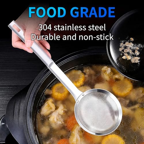 TBWHL Multi-functional Hot Pot Fat Skimmer Spoon - Stainless Steel