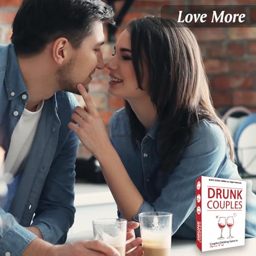 Couples Drinking Game - 100 Fun & Spicy Cards for Date Night
