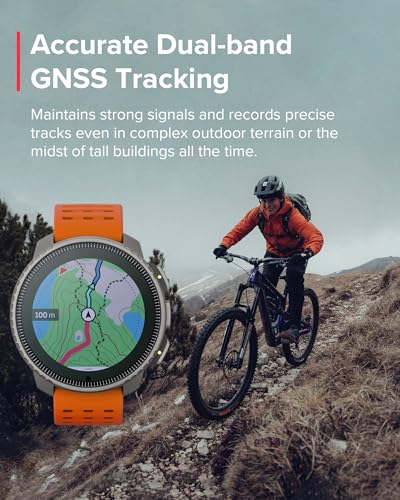 SUUNTO Vertical GPS Sports Watch - Solar Charging, Canyon Titanium