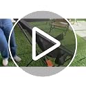 Overmont Black Ultralight Portable Camping Chair - Support 330Lbs, Foldable Beach & Hiking Seat with Carry Bag for Adults