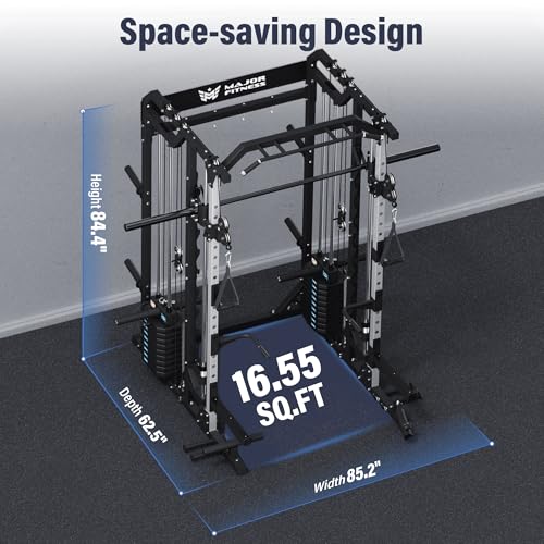 Drone2 Advanced Smith Machine Home Gym with Bench & 230lb Weights