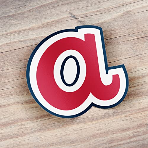 Atlanta City Baseball Logo Vinyl Decal - 4x5 Inch Weather-Resistant Sticker