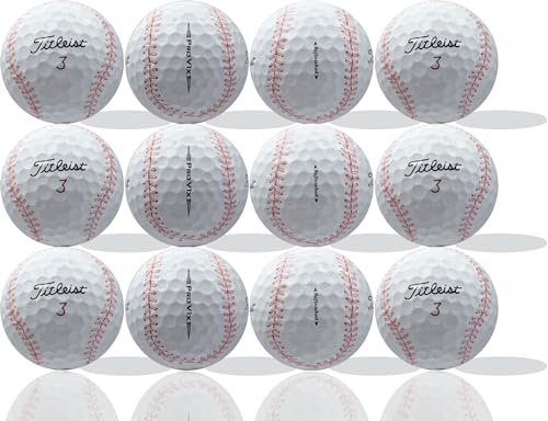 Refinished Titleist Pro V1X Golf Balls Set of 12 | Certified Used Golf Balls for All Skill Levels