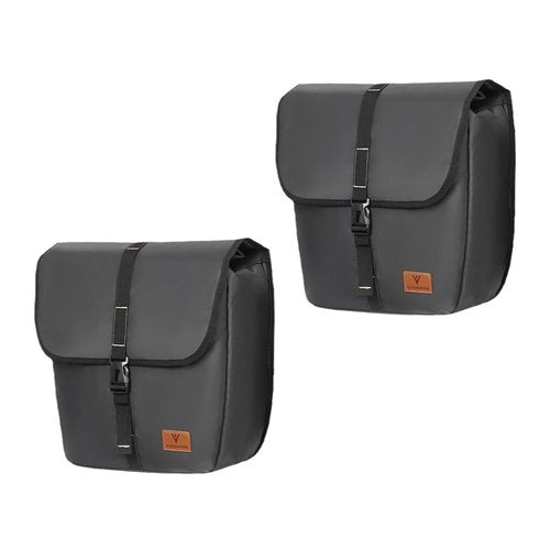 MRSXXNTY Bike Panniers Waterproof Panniers Bike Bag (Black 2Pcs)