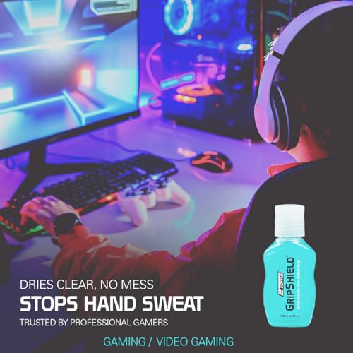 2Toms GripShield Non-Sticky Grip Enhancer 1.5oz Pack of 3 for Sweaty Hands