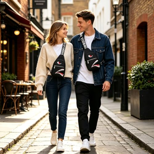 Casual Small Crossbody Shoulder Bag for Men & Women