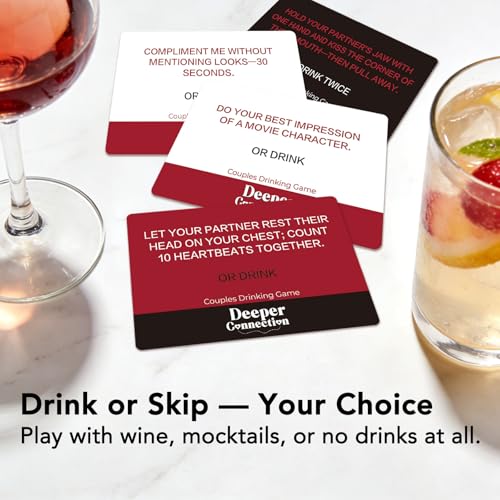 Couples Card Game - 120 Romantic Dares with 3 Heat Levels
