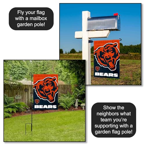Chicago Bears Double Sided Garden Flag - NFL Team Banner for Yard & Patio