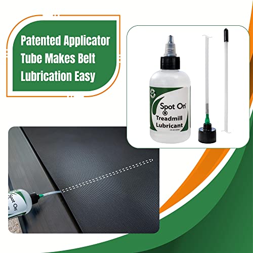 Treadmill Belt Lubricant - 100% Pure Silicone with 8-inch Tube