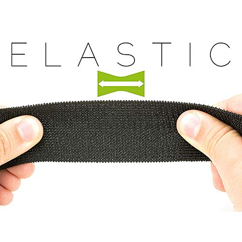 Adjustable Cycling Pant Leg Bands - Elastic Safety Straps, 2 Pack