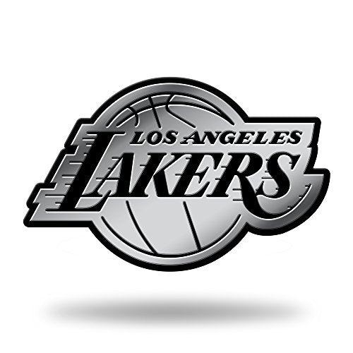Los Angeles Lakers 3D Chrome Auto Emblem Sticker - 5-inch
