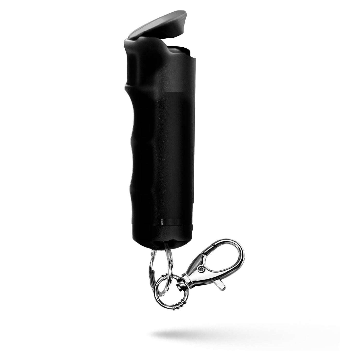 Pepper Spray Keychain Flip Top Safety, Police Strength Keychain Pepper Spray for Women, Men, 16 ft Range, Finger Grip for More Accurate, Quick Release Keychain for Easy Carry, Fast Access