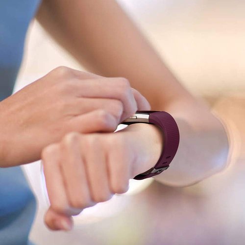 6 Pack Sport Bands Compatible with Fitbit Charge 2 Bands, Adjustable Replacement Wristbands for Women Men Small Large (6 Pack C, Large)
