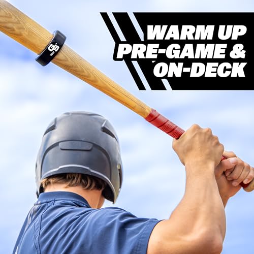 16 oz Baseball and Softball Bat Weight - Black Bat Donut for Training