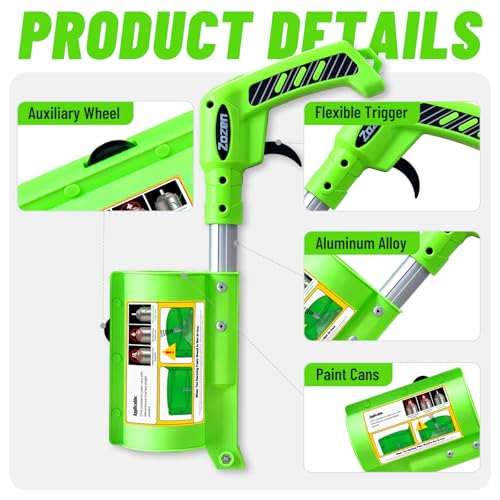 Marking Paint Pistol for Inverted Spray Paint - Ergonomic & Portable