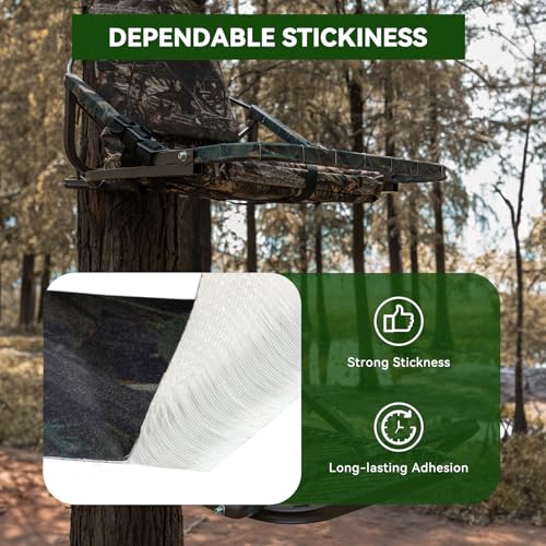 GearOZ Camo Silencing Tape for Hunting 4x90 Inches Self-Adhesive Camouflage Lurk Tape